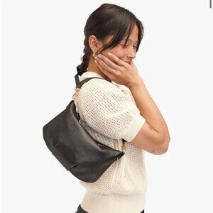 Clare V black Petit Moyen Messenger - used once!